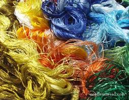 Colored Silk